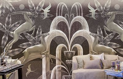 Фото Фреска Tesoro арт. Фреска Tesoro арт. 01300-G - Сюжеты|Животные и птицы | Студия фресок и фотопанно "La Stanza"