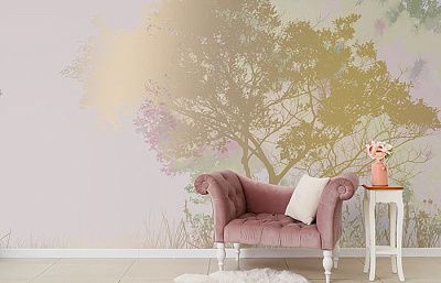 Фото Фреска Tesoro арт. 01240-G - Графика  | Студия фресок и фотопанно "La Stanza"