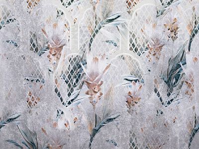 Фото Фреска Тренды Простые решения арт. 910470 - Цветы | Студия фресок и фотопанно "La Stanza"