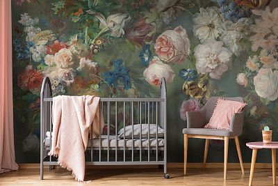 Фото Фреска ALBA Flora арт. 800625 - Цветы | Студия фресок и фотопанно "La Stanza"