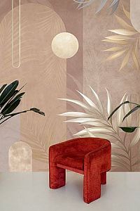 Фото Фреска Tesoro арт. 01402-G - Графика  | Студия фресок и фотопанно "La Stanza"