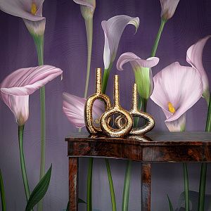 Фото Фреска ALBA Flora арт. 800257 - Цветы | Студия фресок и фотопанно "La Stanza"