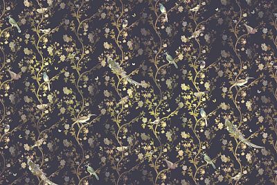 Фото Фреска Тренды Шинуазри арт. 980060 -  | Студия фресок и фотопанно "La Stanza"