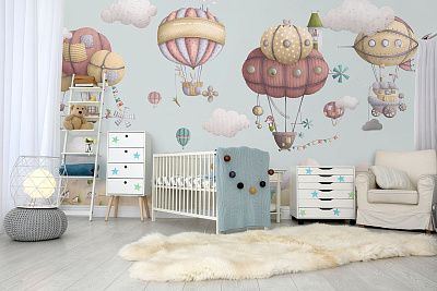 Фото Фреска ALBA Dreams арт. 800725 - Детские|Для мальчика  | Студия фресок и фотопанно "La Stanza"