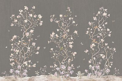 Фото Фреска Тренды Шинуазри арт. 980042 -  | Студия фресок и фотопанно "La Stanza"