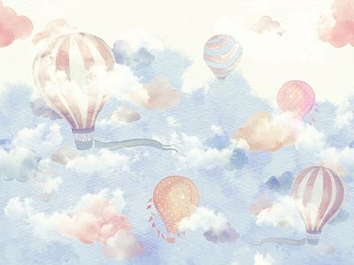 Фото Фреска Детские фрески арт. 910020 - Детские|Для мальчика  | Студия фресок и фотопанно "La Stanza"